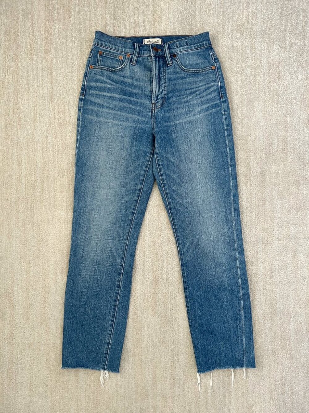 Madewell The Perfect Vintage High Rise Blue Jeans 27